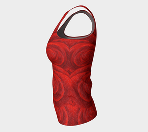 All Red Roses Tank | JSFA - JSFA - Original Art On Fashion by Jenny Simon