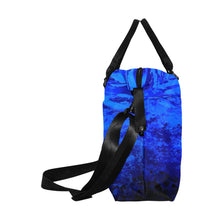 Load image into Gallery viewer, Blue Secret Ladies Weekender Travel Carry On Bag - JSFA - Art On Fashion by Jenny Simon