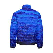 Load image into Gallery viewer, Blue Secret Men's Bomber Jacket | JSFA - JSFA - Original Art On Fashion by Jenny Simon