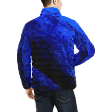 Load image into Gallery viewer, Dark Blue Black Men's Bomber Jacket | JSFA - JSFA - Original Art On Fashion by Jenny Simon