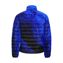 Load image into Gallery viewer, Dark Blue Black Men's Bomber Jacket | JSFA - JSFA - Original Art On Fashion by Jenny Simon