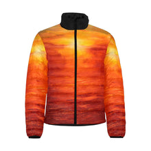 Load image into Gallery viewer, Golden Sunset Men's Bomber Jacket | JSFA - JSFA - Original Art On Fashion by Jenny Simon