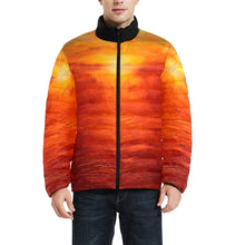 Load image into Gallery viewer, Golden Sunset Men's Bomber Jacket | JSFA - JSFA - Original Art On Fashion by Jenny Simon