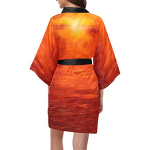 Load image into Gallery viewer, Magic Sunset Women&#39;s Kimono Robe | JSFA - JSFA - Art On Fashion by Jenny Simon