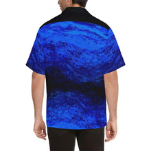 Load image into Gallery viewer, Men's Blue Secret Aloha Hawaiian Shirt | JSFA - JSFA - Original Art On Fashion by Jenny Simon