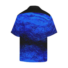 Load image into Gallery viewer, Men's Blue Secret Aloha Hawaiian Shirt | JSFA - JSFA - Original Art On Fashion by Jenny Simon