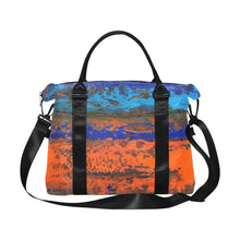 Load image into Gallery viewer, Multi Color Zest Ladies Weekender Travel Carry On Bag - JSFA - Art On Fashion by Jenny Simon