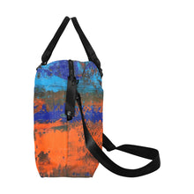 Load image into Gallery viewer, Multi Color Zest Ladies Weekender Travel Carry On Bag - JSFA - Art On Fashion by Jenny Simon