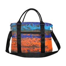 Load image into Gallery viewer, Multi Color Zest Ladies Weekender Travel Carry On Bag - JSFA - Art On Fashion by Jenny Simon