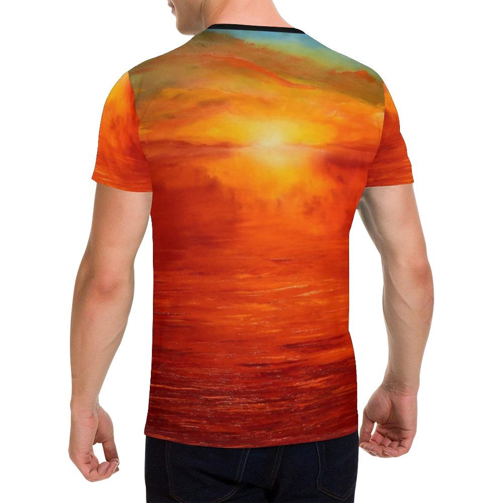 SUNSET LOGO T-SHIRTS グレー size2 Reflective Sunset Logo T-Shirt – Selva Apparel