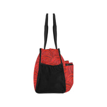 Load image into Gallery viewer, Red Rose Buds Pool Beach Tote | JSFA - JSFA - Art On Fashion by Jenny Simon
