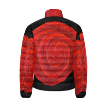 Load image into Gallery viewer, Red Rose Men's Bomber Jacket | JSFA - JSFA - Original Art On Fashion by Jenny Simon