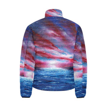 Load image into Gallery viewer, Stars And Stripes Men's Bomber Jacket | JSFA - JSFA - Original Art On Fashion by Jenny Simon