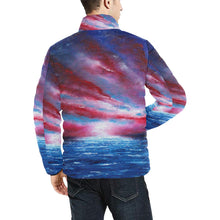 Load image into Gallery viewer, Stars And Stripes Men's Bomber Jacket | JSFA - JSFA - Original Art On Fashion by Jenny Simon