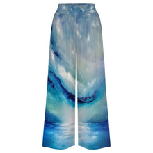 Load image into Gallery viewer, FANTASY Women's Palazzo Pants | Wide Leg Pants High Waist Flowy Trousers | JSFA