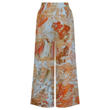 Load image into Gallery viewer, ABSTRACT SPLASH Women's Palazzo Pants | Wide Leg Pants High Waist Flowy Trousers | JSFA - JSFA Jenny Simon