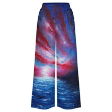 Load image into Gallery viewer, BLESSED Women's Palazzo Pants | Wide Leg Pants High Waist Flowy Trousers | JSFA - JSFA Jenny Simon