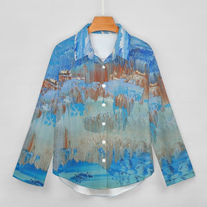 BLUE TALES Long Sleeve Blouse | JSFA - JSFA Jenny Simon