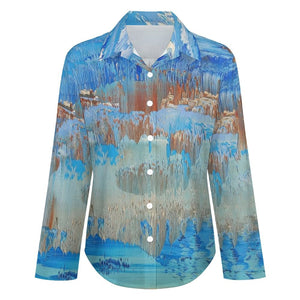 BLUE TALES Long Sleeve Blouse | JSFA - JSFA Jenny Simon