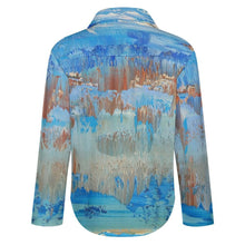 Load image into Gallery viewer, BLUE TALES Long Sleeve Blouse | JSFA - JSFA Jenny Simon