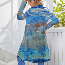 Load image into Gallery viewer, BLUE TALES Women's Mid-Length Cardigan | JSFA - JSFA Jenny Simon