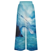 Load image into Gallery viewer, COASTAL BLISS Women's Palazzo Pants | Wide Leg Pants High Waist Flowy Trousers | JSFA - JSFA Jenny Simon