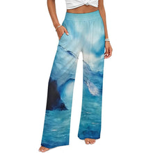 Load image into Gallery viewer, COASTAL BLISS Women's Palazzo Pants | Wide Leg Pants High Waist Flowy Trousers | JSFA - JSFA Jenny Simon