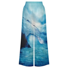 Load image into Gallery viewer, COASTAL BLISS Women's Palazzo Pants | Wide Leg Pants High Waist Flowy Trousers | JSFA - JSFA Jenny Simon