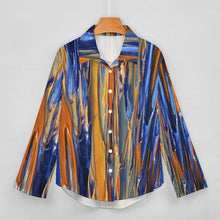 Load image into Gallery viewer, EARTH &amp; OCEAN Long Sleeve Blouse | JSFA - JSFA Jenny Simon