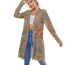 Load image into Gallery viewer, EARTH PULSE Women's Mid-Length Cardigan | JSFA - JSFA Jenny Simon