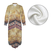 Load image into Gallery viewer, GOLDEN CREST Swimsuit Cover Up Dress Blouse Botton Down Shirt | JSFA - JSFA Jenny Simon