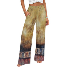 Load image into Gallery viewer, GOLDEN CREST Women's Palazzo Pants | Wide Leg Pants High Waist Flowy Trousers | JSFA - JSFA Jenny Simon