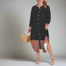 Load image into Gallery viewer, HORSES Swimsuit Cover Up Dress Blouse Botton Down Shirt | JSFA - JSFA Jenny Simon