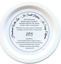 Load image into Gallery viewer, JSFA Exfoliating Sugar Scrub - Face Polish With Organic Coconut And Lavender Oil - Proudly Made In USA - JSFA Jenny Simon