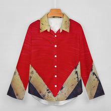 Load image into Gallery viewer, RED HEART Long Sleeve Blouse | JSFA - JSFA Jenny Simon