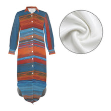 Load image into Gallery viewer, RETREAT Swimsuit Cover Up Dress Blouse Botton Down Shirt | JSFA - JSFA Jenny Simon