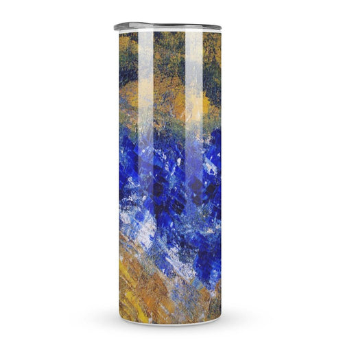 Stainless Steel Tumbler - BEACHES Straight Cup With Metal Straw | JSFA - JSFA Jenny Simon