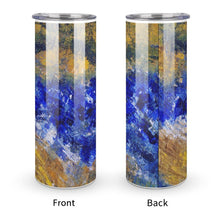 Load image into Gallery viewer, Stainless Steel Tumbler - BEACHES Straight Cup With Metal Straw | JSFA - JSFA Jenny Simon