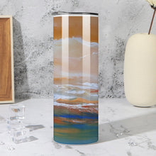 Load image into Gallery viewer, Stainless Steel Tumbler - DISTANT HORIZON Straight Cup With Metal Straw | JSFA - JSFA Jenny Simon
