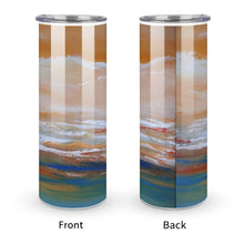 Load image into Gallery viewer, Stainless Steel Tumbler - DISTANT HORIZON Straight Cup With Metal Straw | JSFA - JSFA Jenny Simon