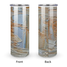 Load image into Gallery viewer, Stainless Steel Tumbler - Earth Stories Cup With Metal Straw | JSFA - JSFA Jenny Simon