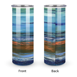 Stainless Steel Tumbler - LIMITLESS Straight Cup With Metal Straw | JSFA - JSFA Jenny Simon