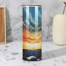 Load image into Gallery viewer, Stainless Steel Tumbler - TWILIGHT Straight Cup With Metal Straw | JSFA - JSFA Jenny Simon