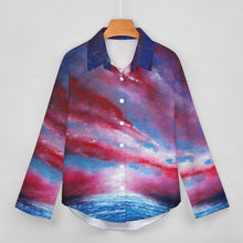 Load image into Gallery viewer, STARS &amp; STRIPES Long Sleeve Blouse | JSFA - JSFA Jenny Simon