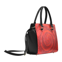 Load image into Gallery viewer, Red Rose Classic Handbag Top Handle | JSFA