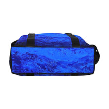 Load image into Gallery viewer, Blue Secret Ladies Weekender Travel Carry On Bag - JSFA - Art On Fashion by Jenny Simon