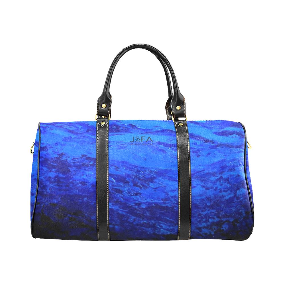 Blue Secret Water Travel Bag | JSFA - JSFA - Original Art On Fashion by Jenny Simon