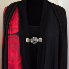 Load image into Gallery viewer, Cardigan Clip For Kimonos &amp; Wraps | JSFA - JSFA - Original Art On Fashion by Jenny Simon