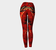 Load image into Gallery viewer, Crazy Love Yoga Pants | JSFA - JSFA - Original Art On Fashion by Jenny Simon
