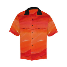 Load image into Gallery viewer, Men&#39;s Hawaiian Orange Shirt Men&#39;s | JSFA - JSFA - Original Art On Fashion by Jenny Simon